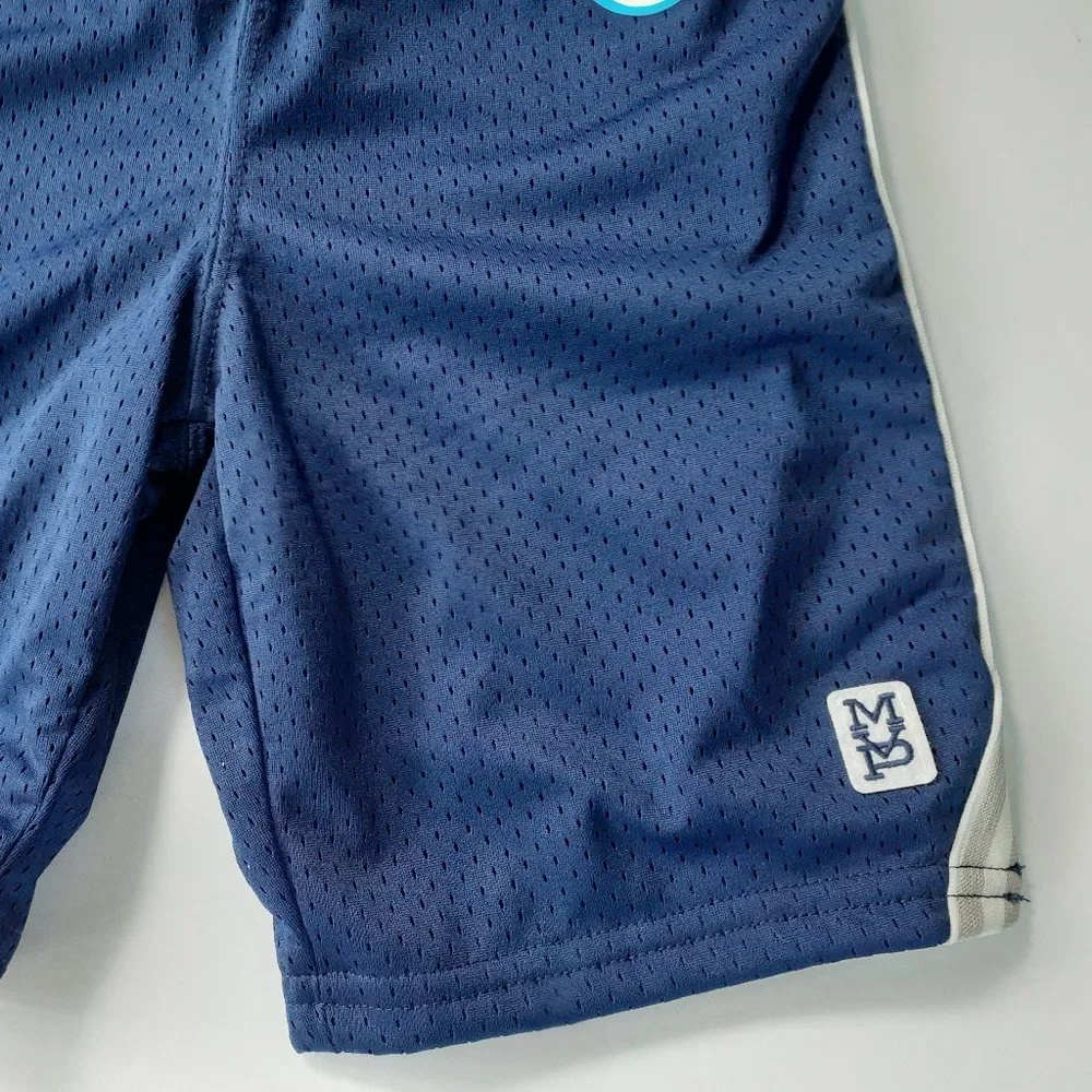 Carter's Boys Shorts Athletic Navy Pull On Mesh Gym 4-5 New